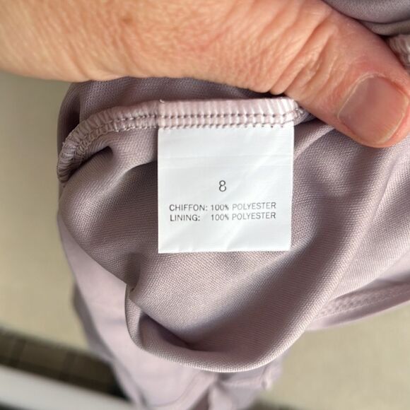 TFNC Prague Maxi Dress Light Grey‎ Size Small UK 8 - Picture 10 of 12